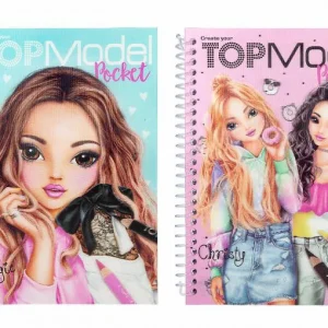 Top Model Cuaderno colorear 3D
